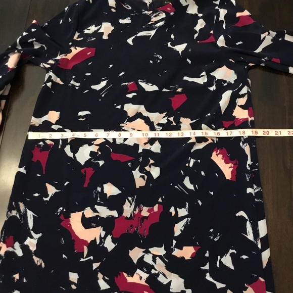 Banana Republic Abstract Print Shift Mini Dress Size XS - Picture 10 of 13